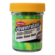 PowerBait Extra Scent Glitter Trout Bait